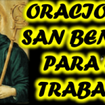 oracion a san benito para el trajo